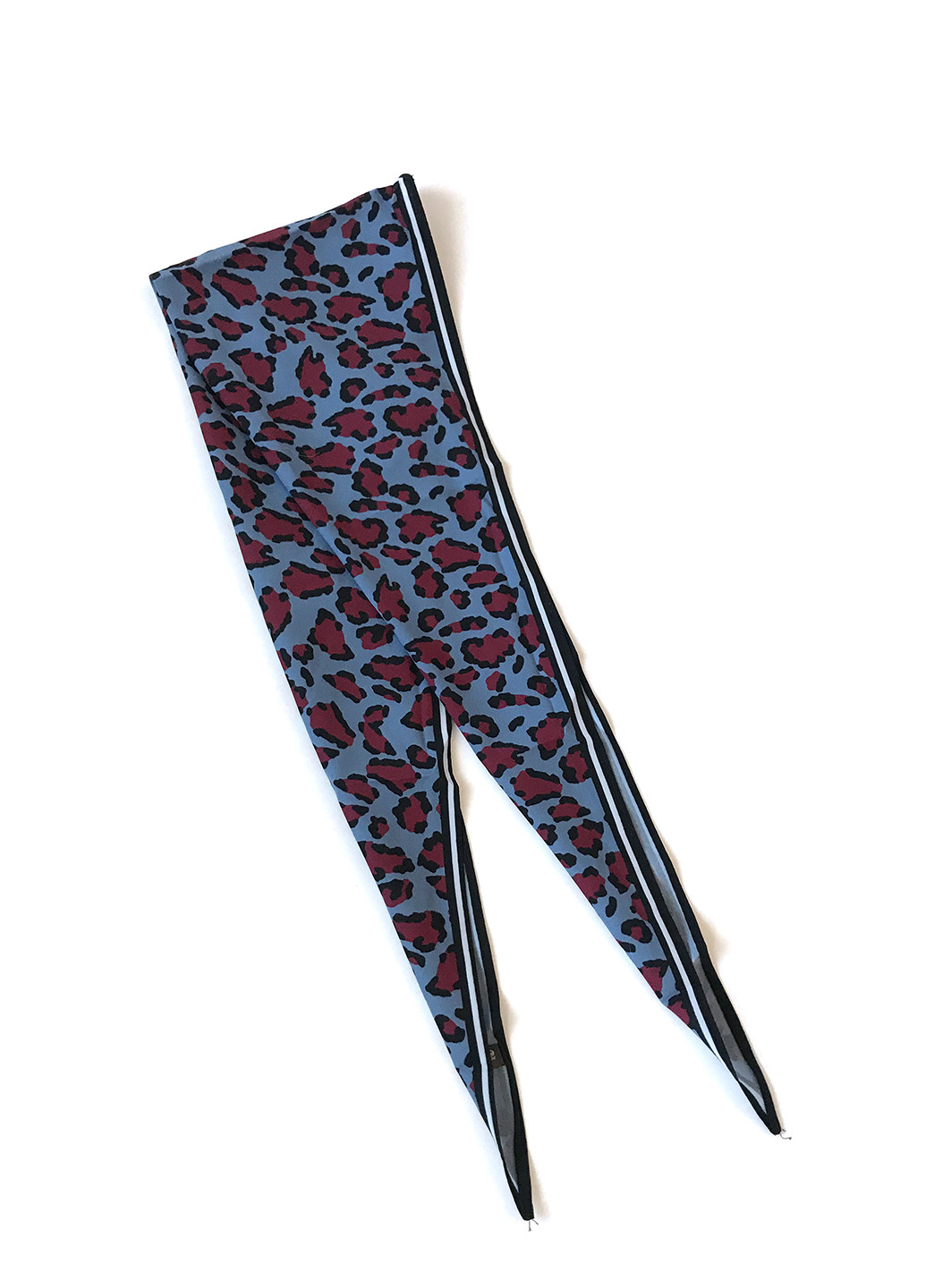Элегатный леопардовый платок на шею, 116*32см Mulberry (220046498)