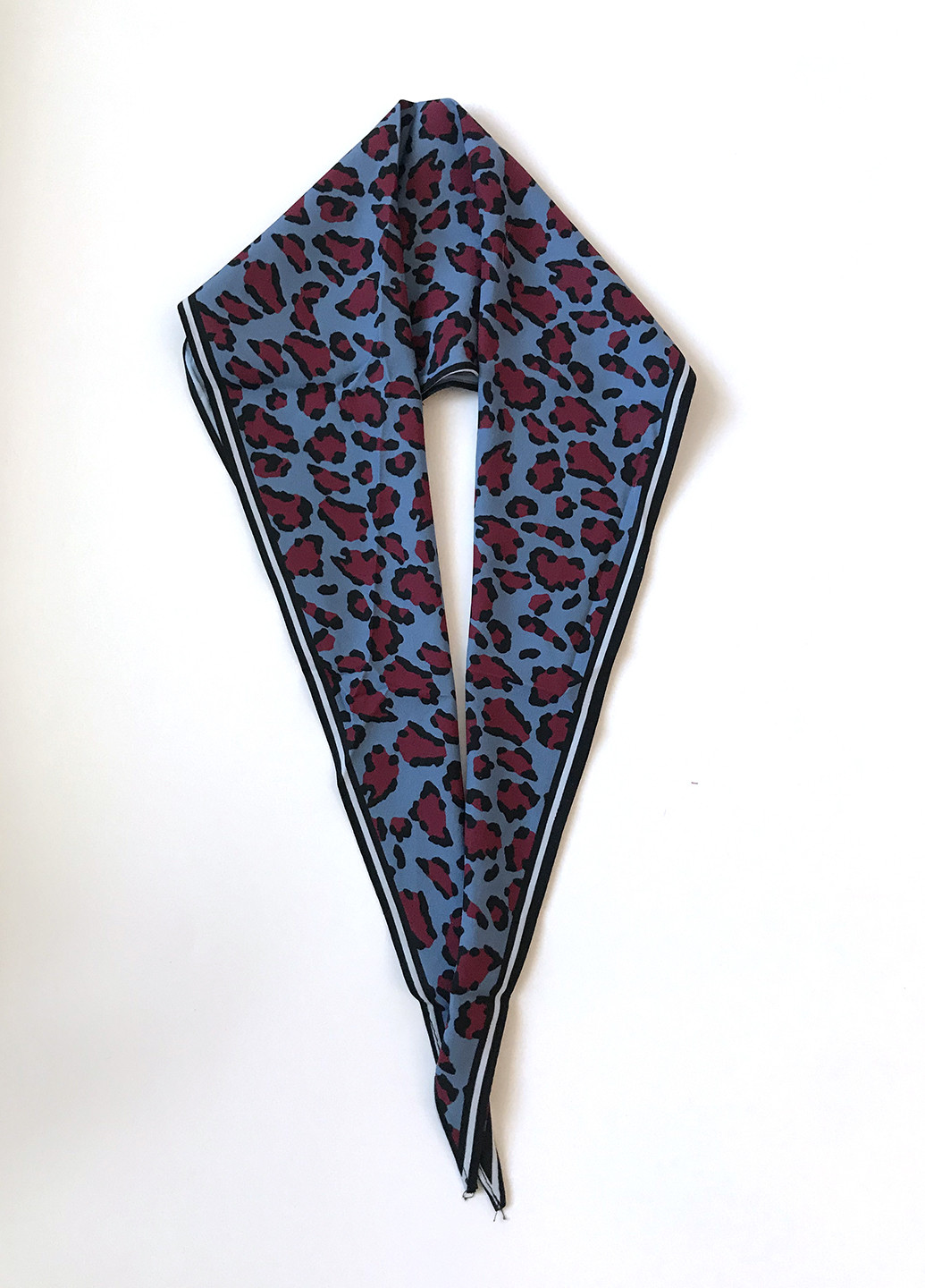 Элегатный леопардовый платок на шею, 116*32см Mulberry (220046498)