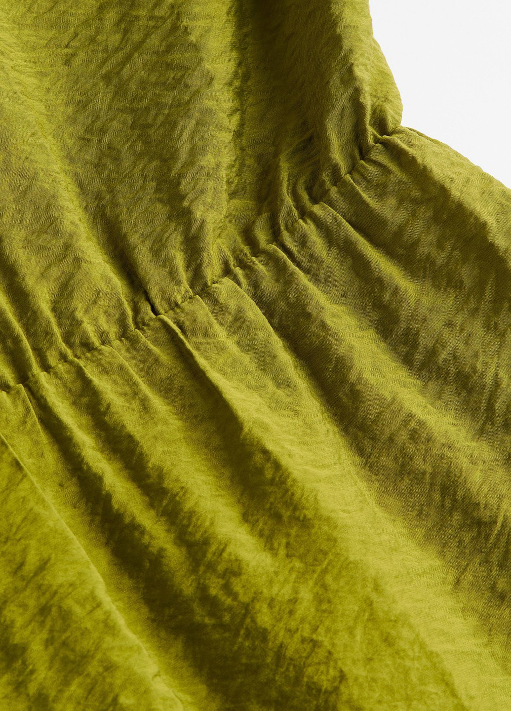 Оливковое кэжуал платье футляр H&M однотонное