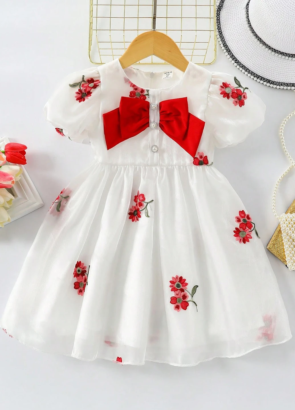 Біла сукня SHEIN (323638822)