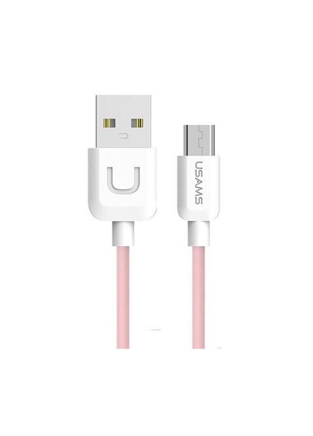 USB Кабель Micro-Usb U-Turn Pink (US-SJ098) 1m USAMS (219295214)