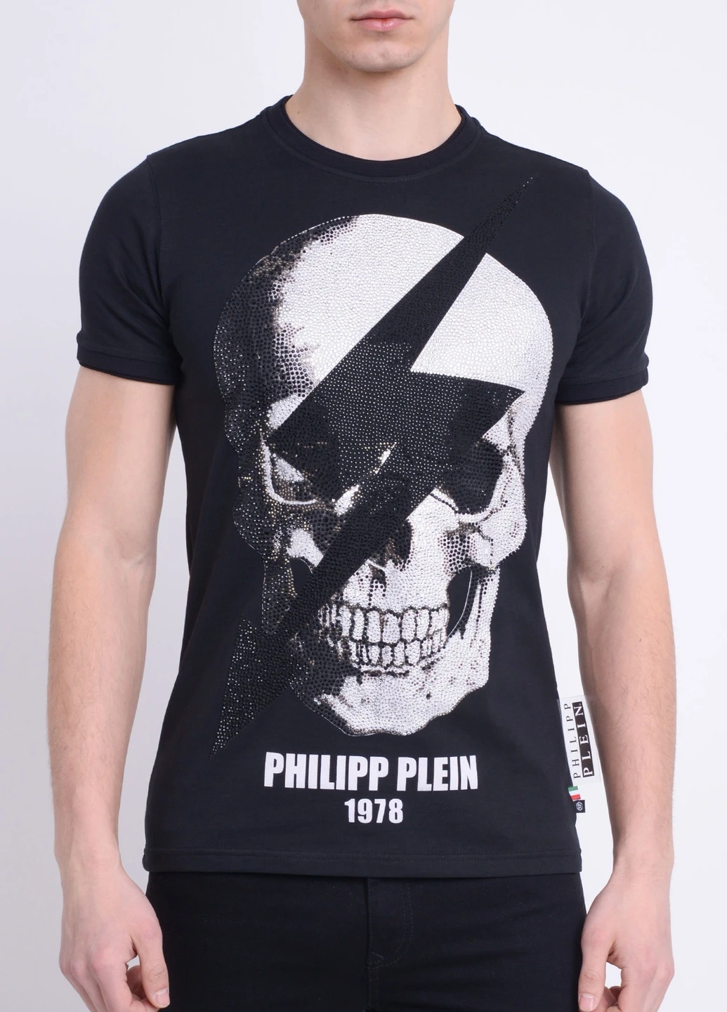 Чорна футболка Philipp Plein