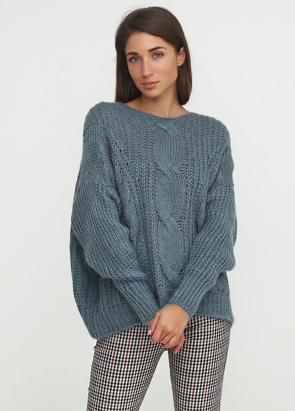 Морской волны демисезонный джемпер джемпер Alpini Knitwear
