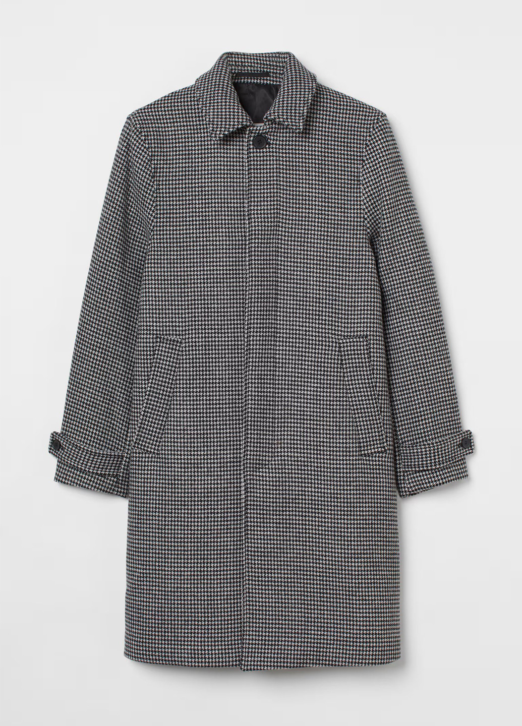 Серое демисезонное Пальто H&M