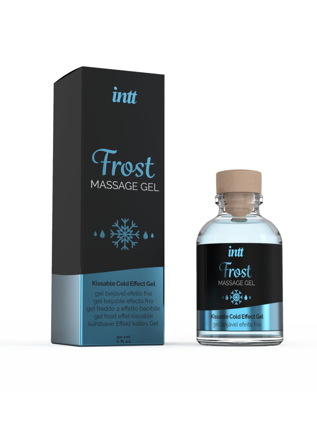 Масажний гель для інтимних зон Frost охолоджувально-зігріваючий, 30 мл Intt (251276903)