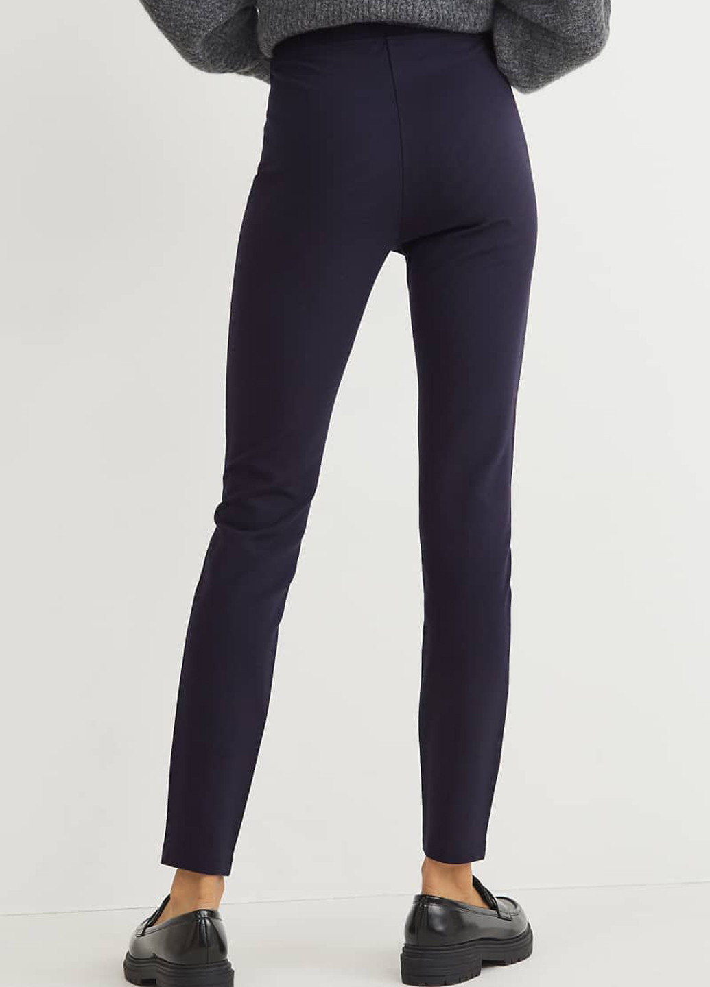 Темно-синие демисезонные леггинсы C&A