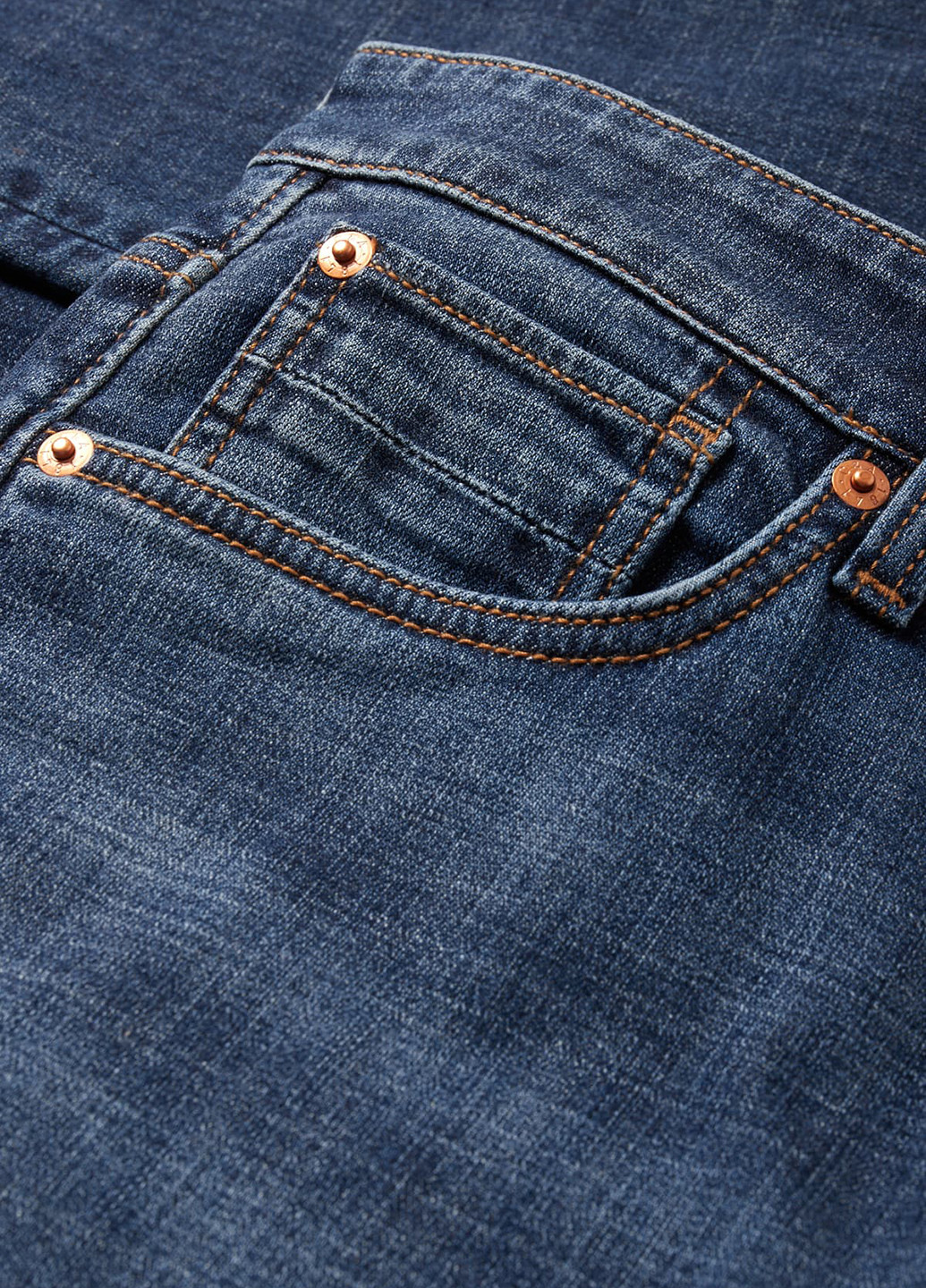 Синие демисезонные регюлар фит джинсы C&A