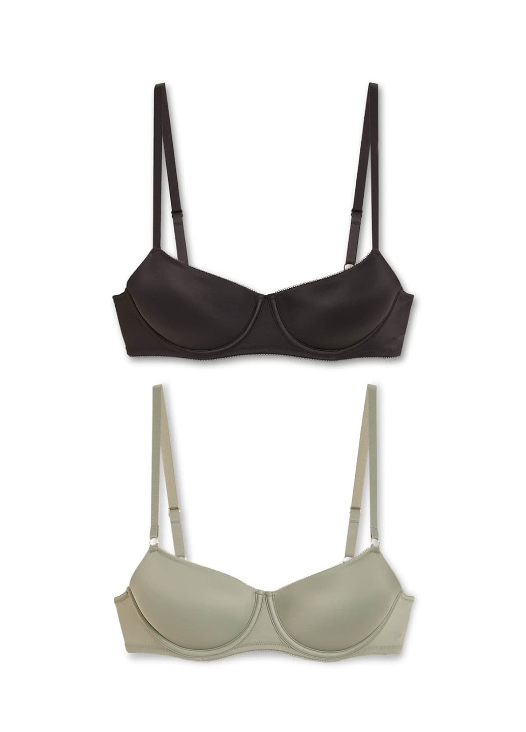 Комбинированный балконет бюстгальтер (2 шт.) C&A с косточками полиамид