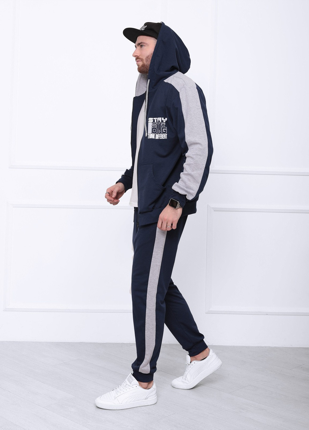 Спортивний костюм чоловічий ISSA PLUS GN-412 (215887032)