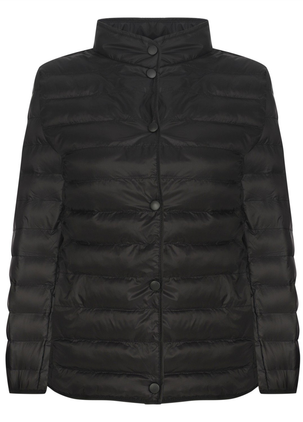 Чорна демісезонна куртка Mudo