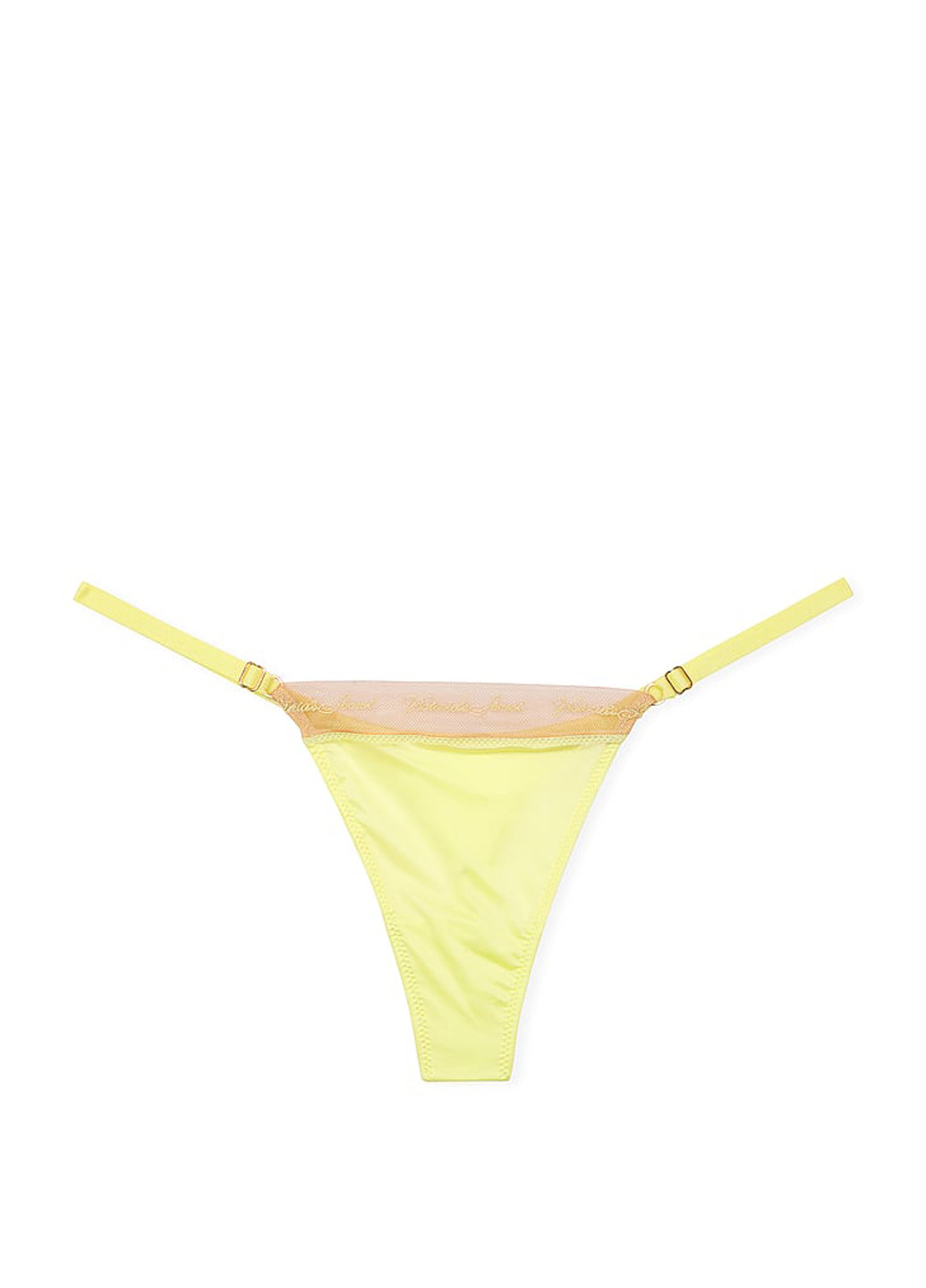 Желтый демисезонный комплект (бюстгальтер, трусики) Victoria's Secret