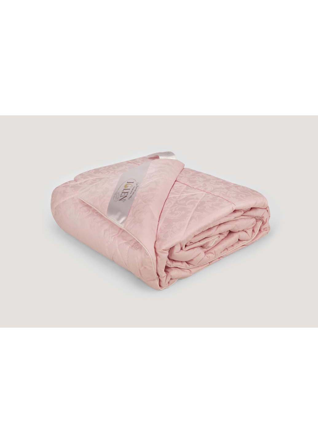 Одеяло из овечьей шерсти в жаккардовом дамаске Демисезонное 160х215 см Iglen (254104505)