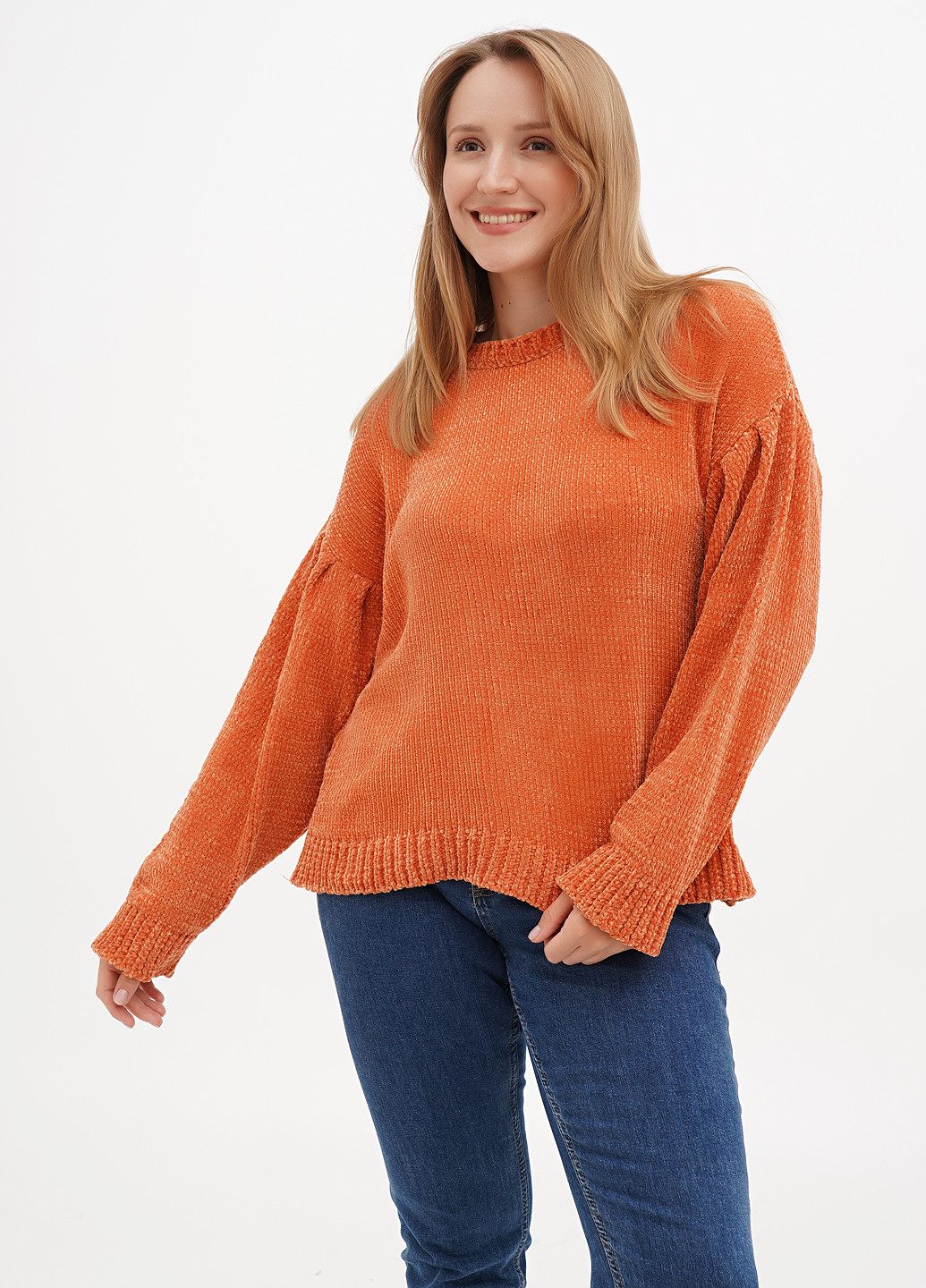 Помаранчевий демісезонний джемпер джемпер Sassofono Club