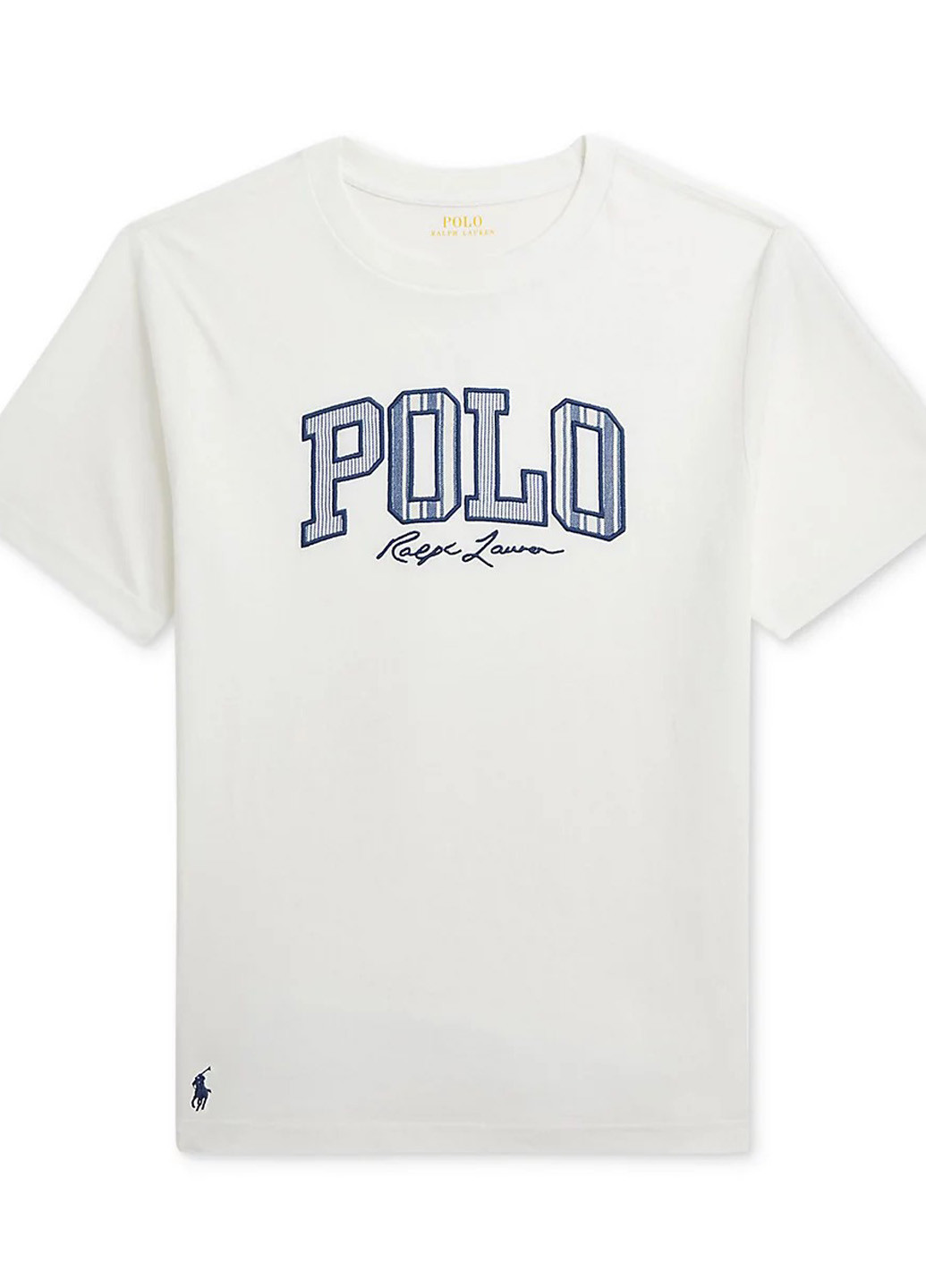 Молочна літня футболка Ralph Lauren