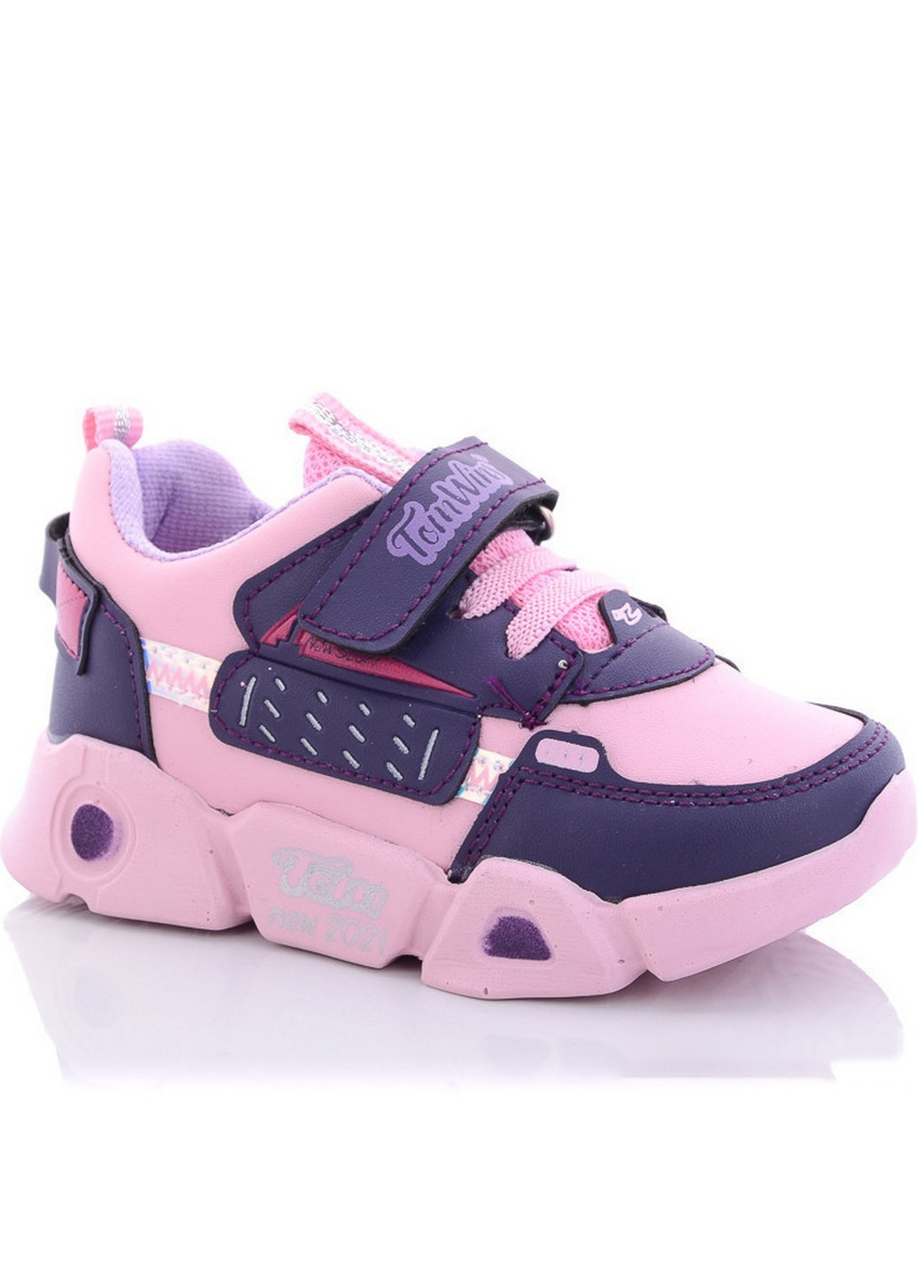 Рожеві всесезонні кросівки 2021b-19 25 рожево-фіолетовий Tom Wins