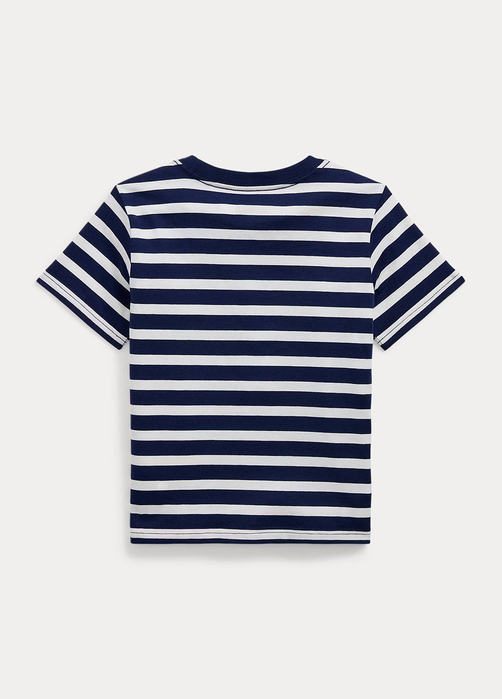 Темно-синя літня футболка Ralph Lauren