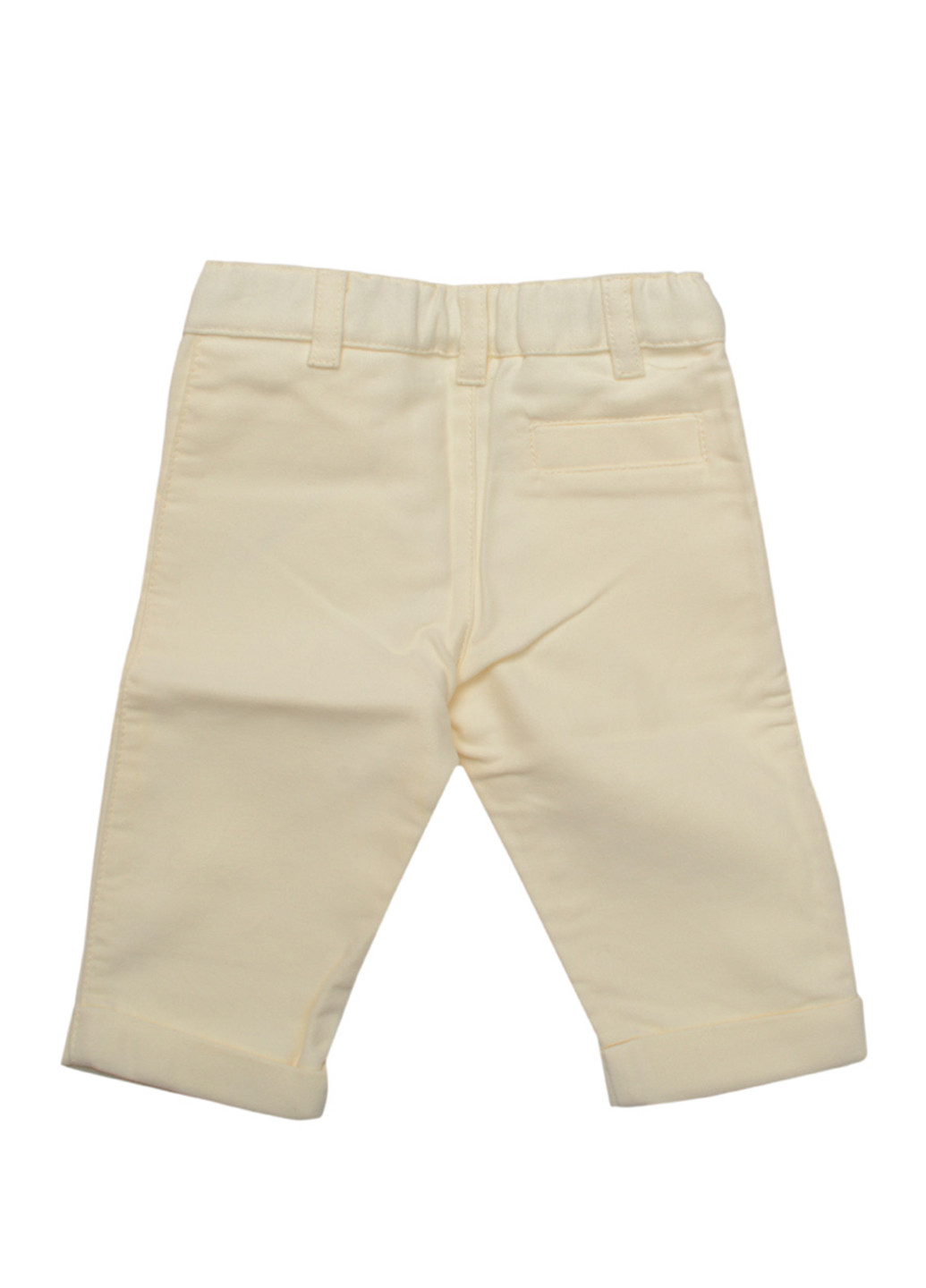 Белые кэжуал летние брюки зауженные Baby Graziella