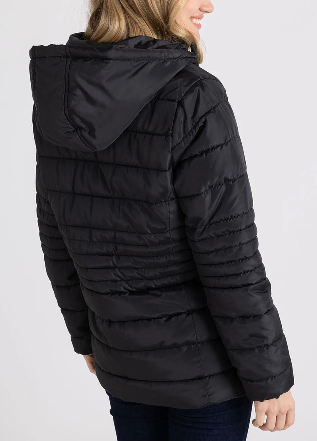 Черная демисезонная куртка U.S. Polo Assn.