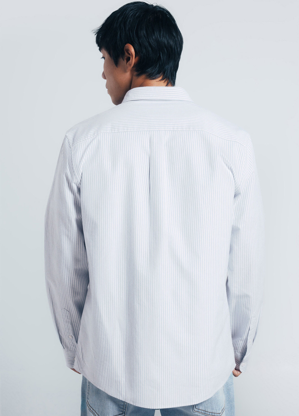 Голубой классическая, кэжуал рубашка в полоску Springfield