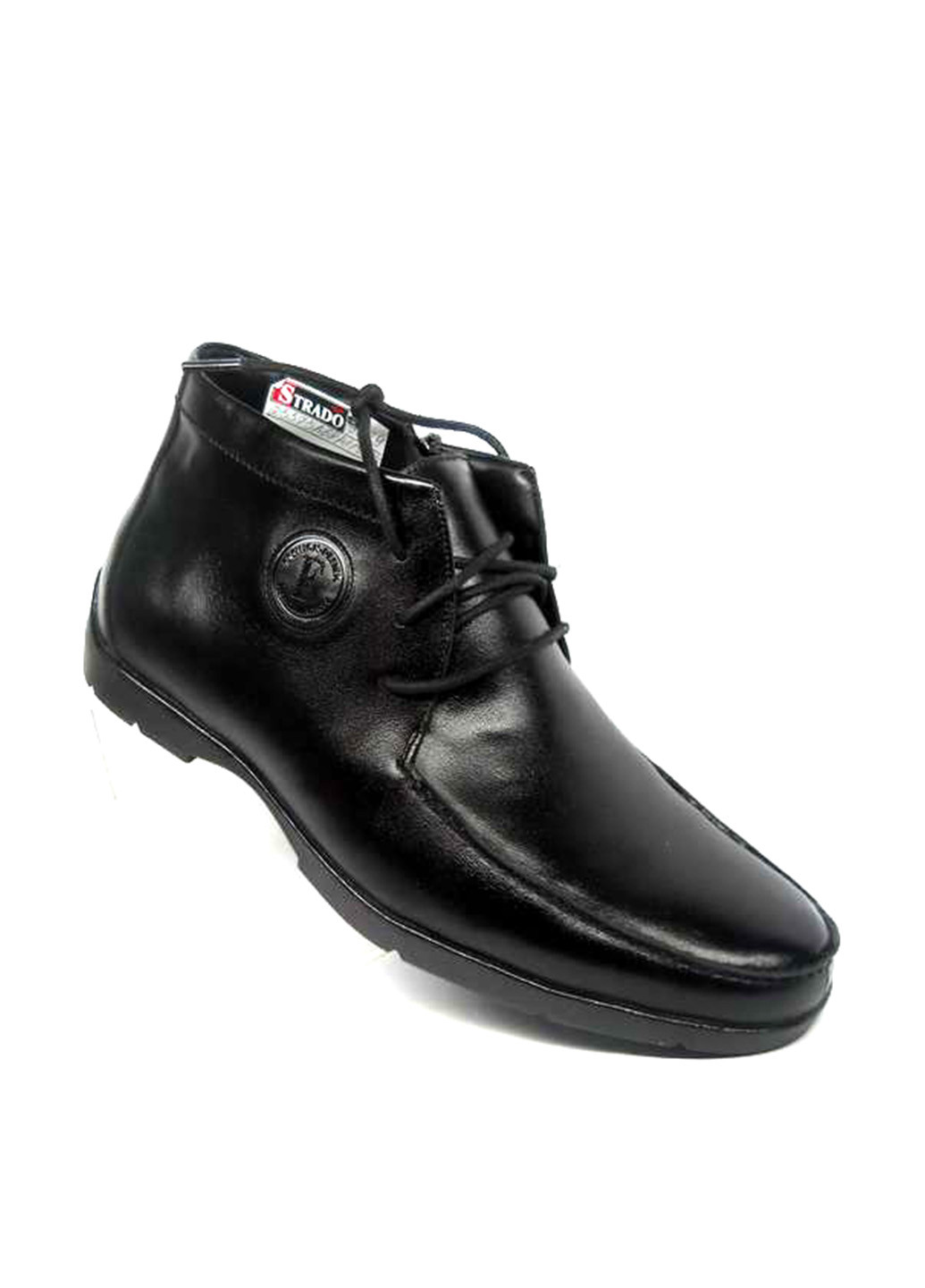 Черные зимние ботинки Strado