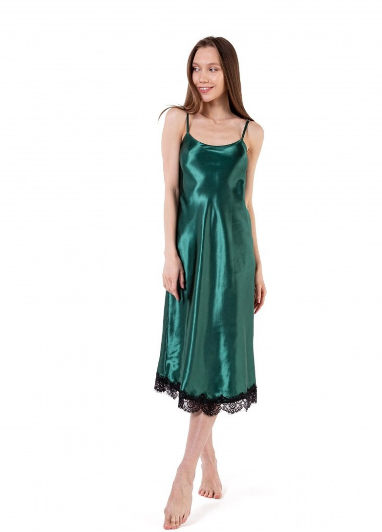 Ночная Сорочка женский 84-88 XS-S Изумруд Angelo Dolce l-13-1 (253096939)