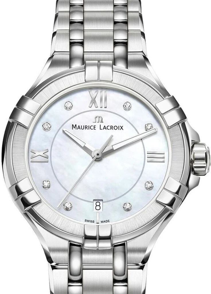 Годинники AI1006-SS002-170-1 кварцові класичні Maurice Lacroix (229041696)