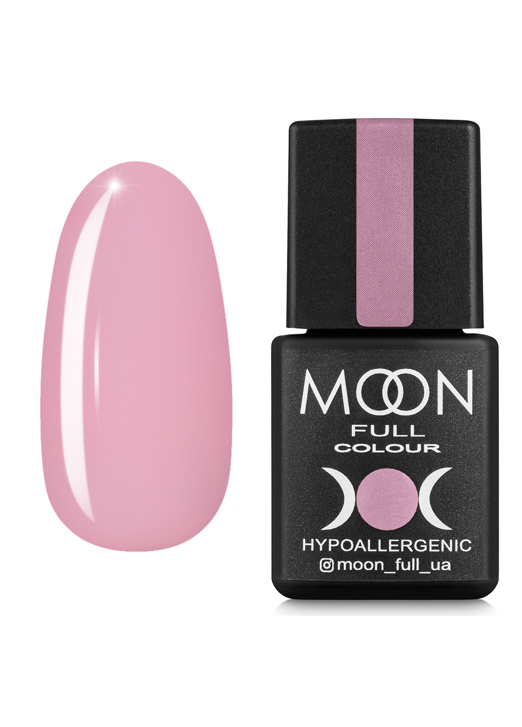 Гель-лак FULL color Gel polish 8 мл №645 розовый зефир Moon (198495529)