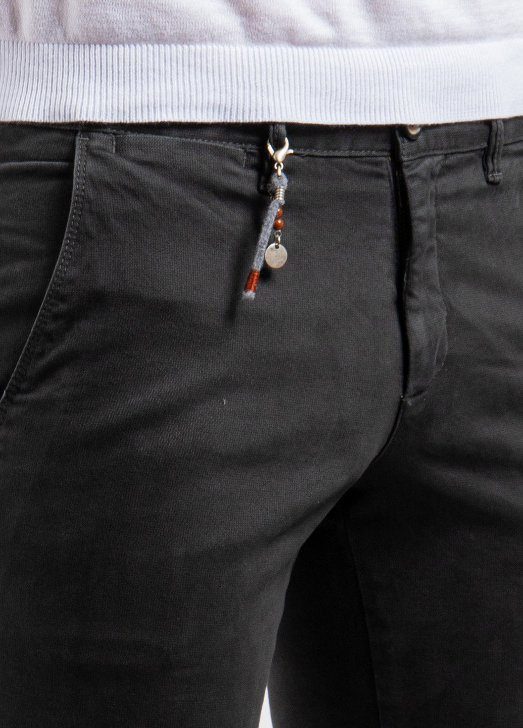 Темно-сірі бавовняні штани Primo Emporio (238364678)