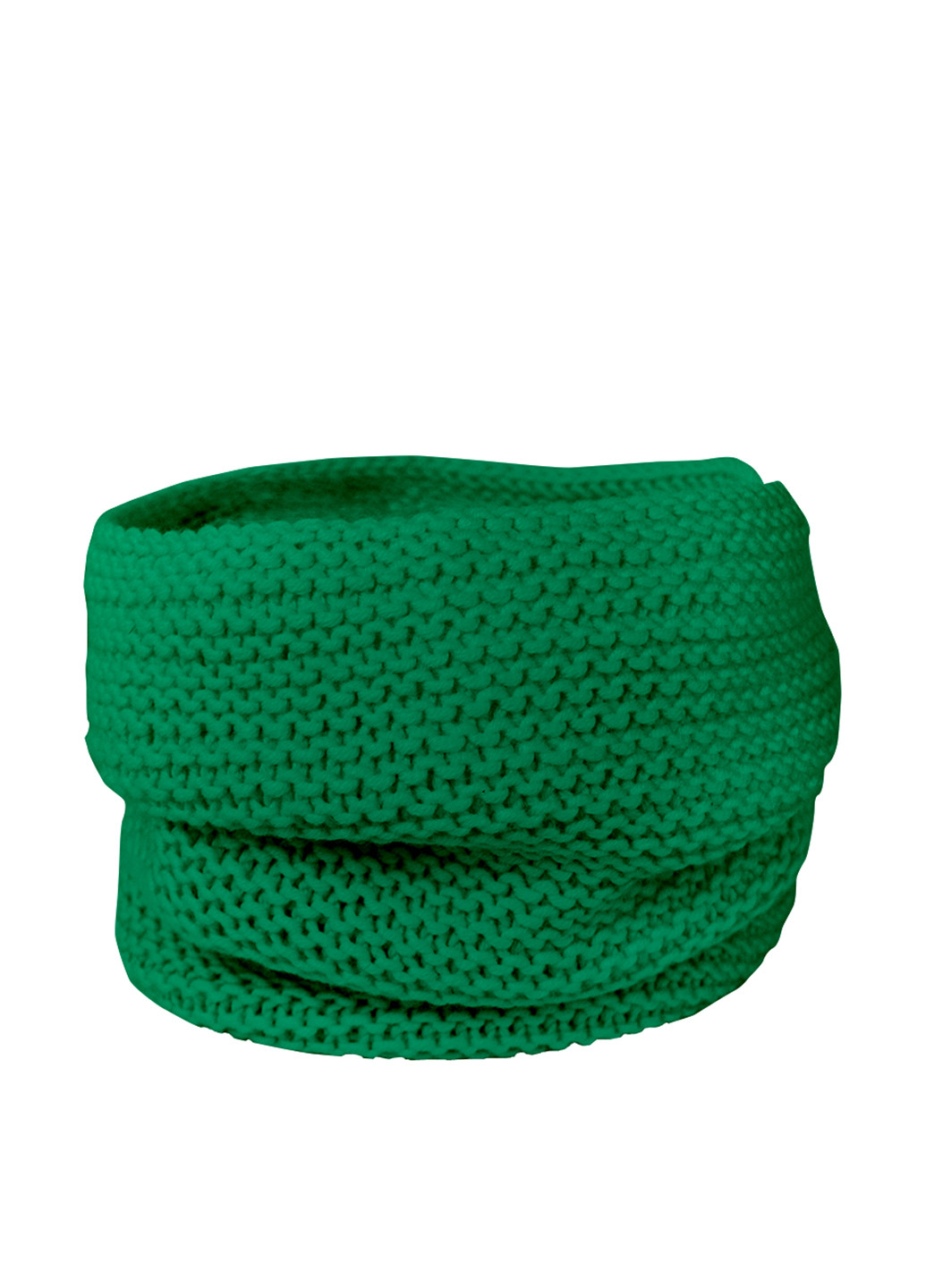 Зеленый зимний комплект (шапка, шарф-снуд) Anmerino