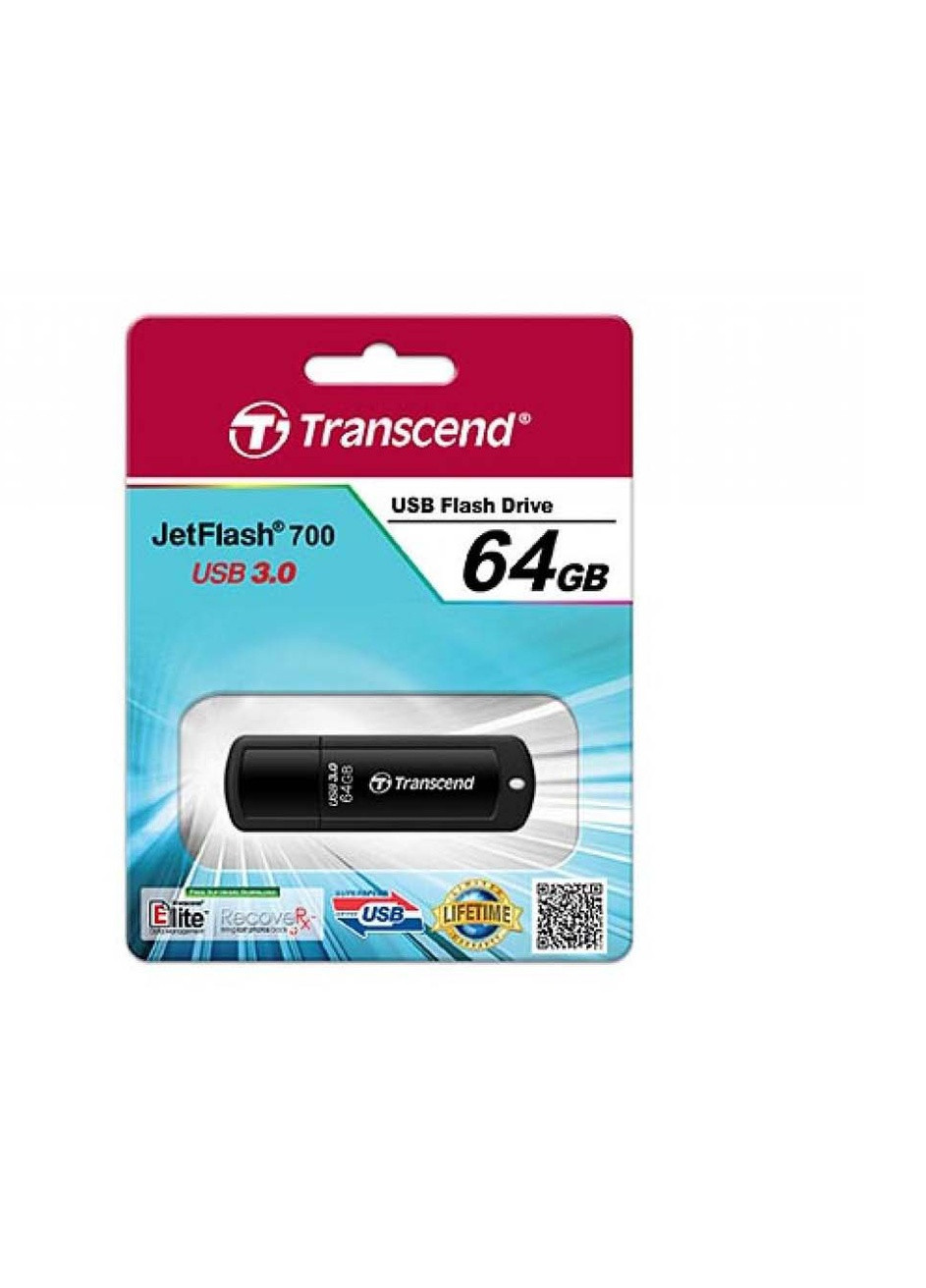 USB флеш накопичувач (TS64GJF700) Transcend 64gb jetflash 700 (232750185)