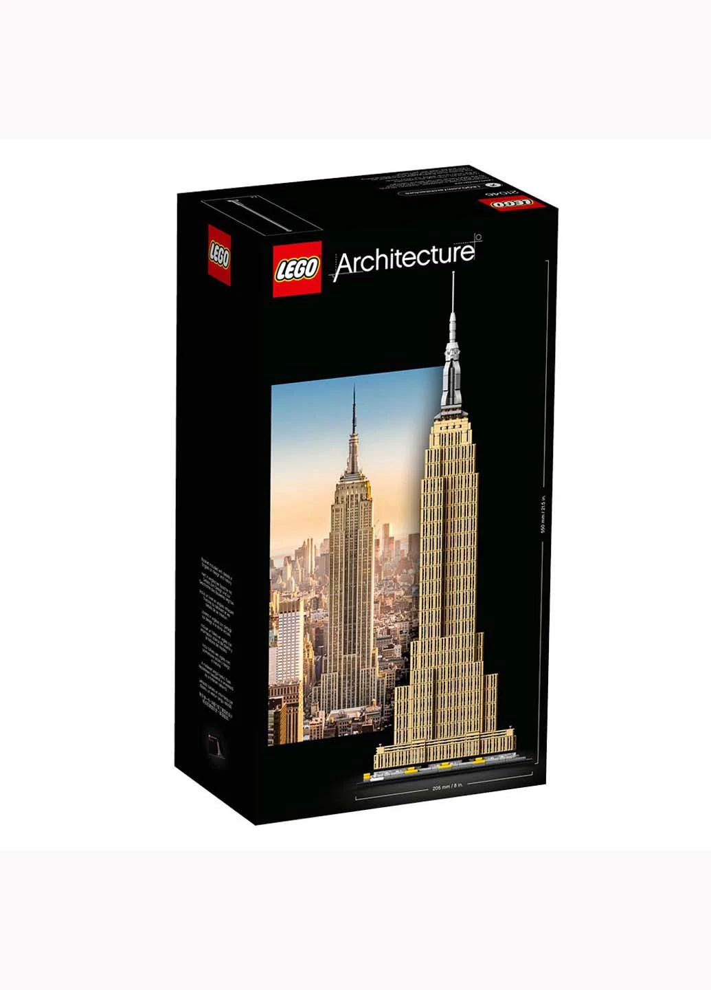 Конструктор Lego Architecture Эмпайр стейт билдинг 1767 деталей (207383316)
