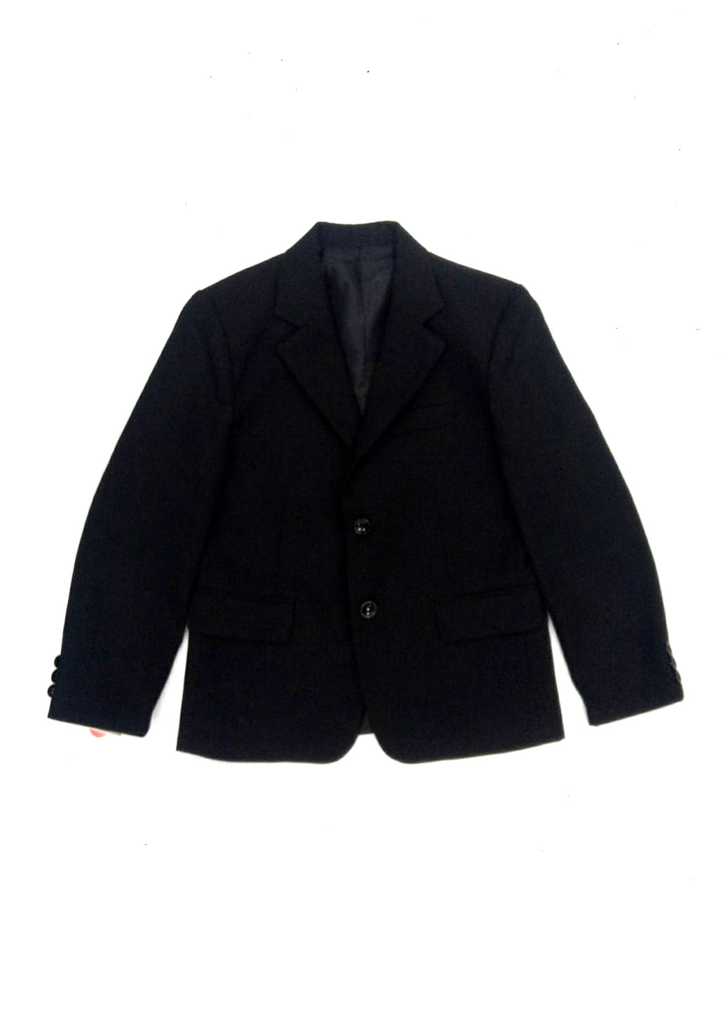 Пиджак Piccolo L с длинным рукавом однотонный чёрный деловой