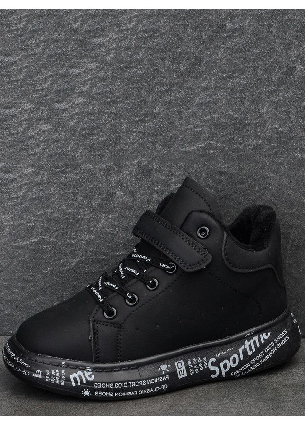 Черные кэжуал осенние спортивные демисезонные ботинки n30604-0 Jong Golf