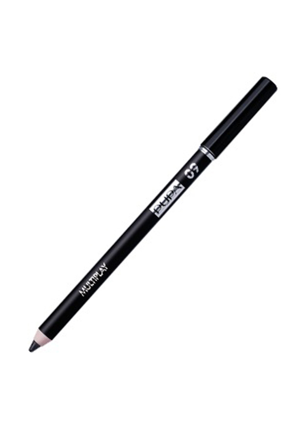 Карандаш для глаз Multiplay Triple-Purpose Eye Pencil №09 Deep Black, 1.2 г Pupa (83216629)