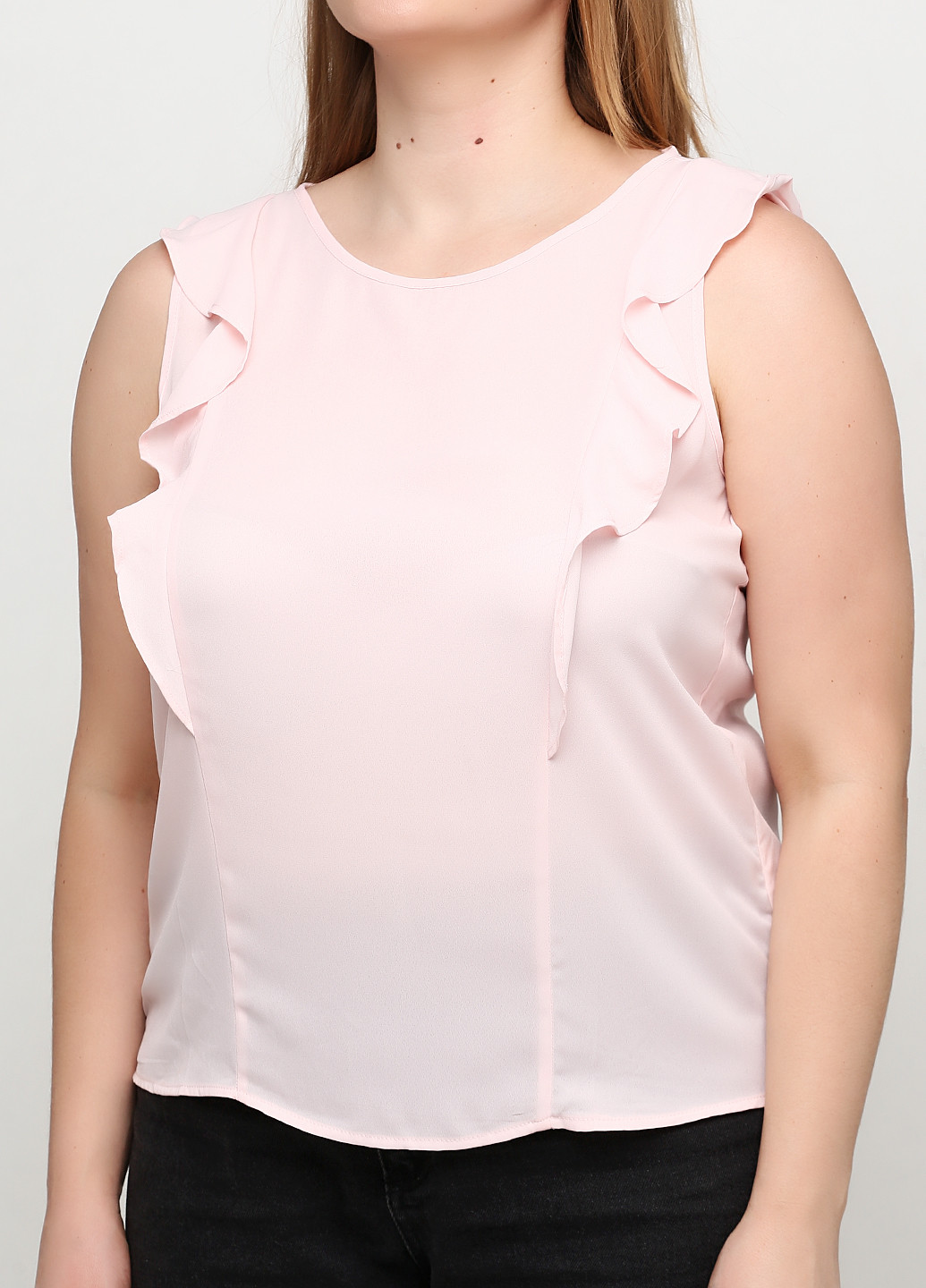 Розовая летняя блуза Terranova