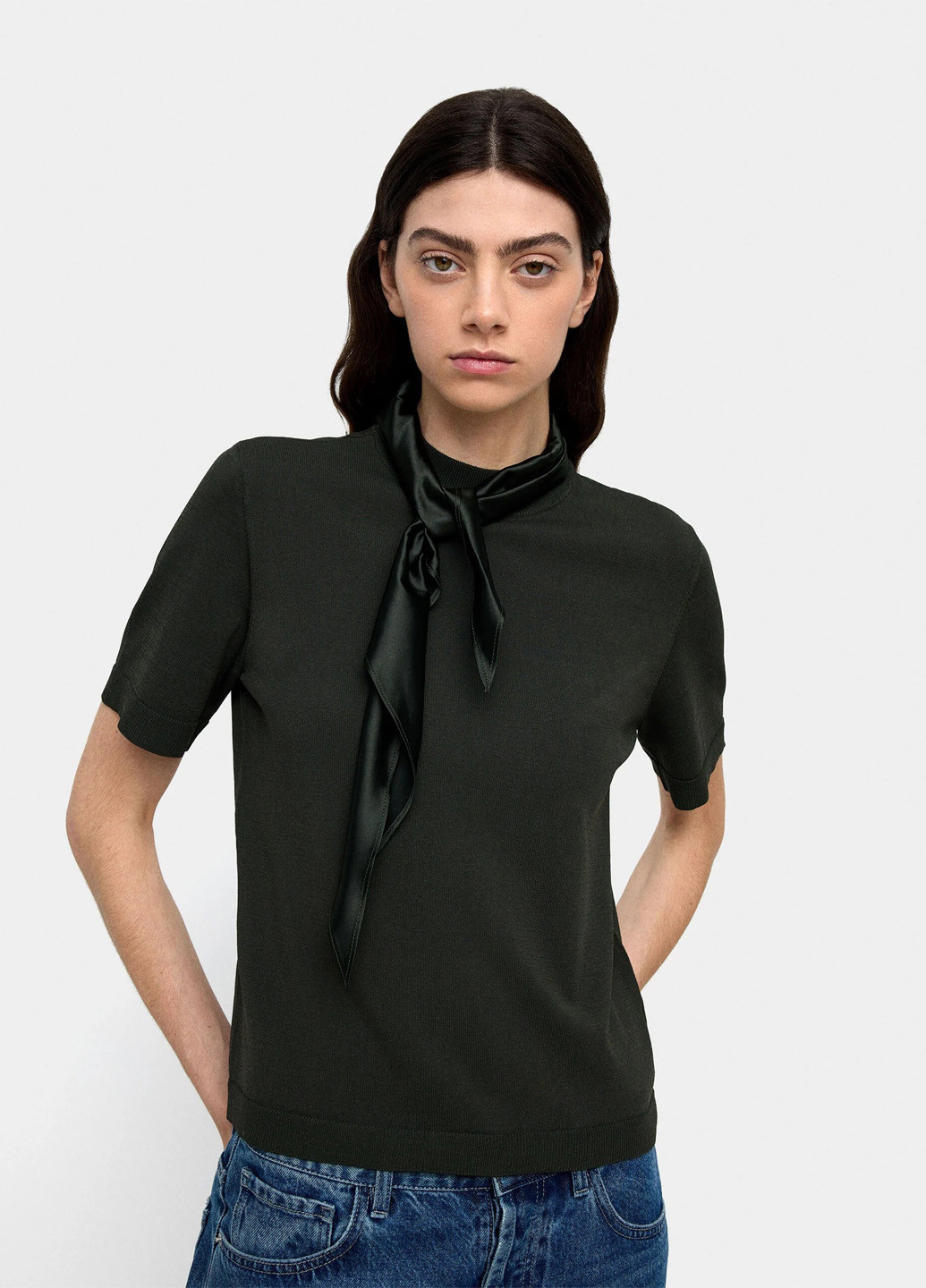 Чёрная блуза Parfois