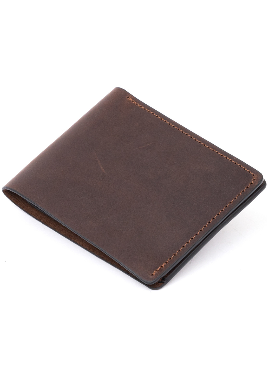 Шкіряний гаманець 12х8х1 см Grande Pelle (253174441)