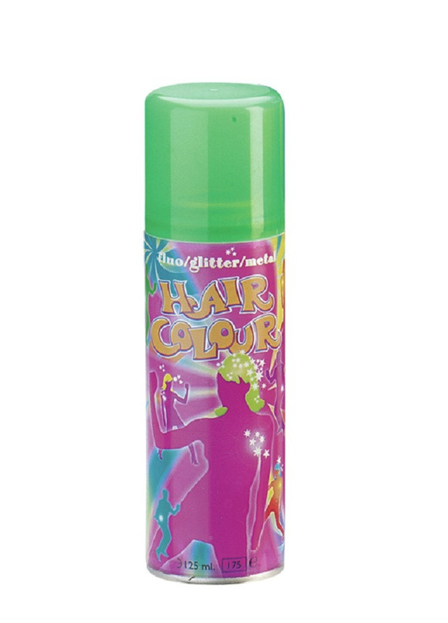 Спрей-фарба для волосся флуоресцентна зелена 125 мл Hair Colour Spray Sibel Fluo (254702281)