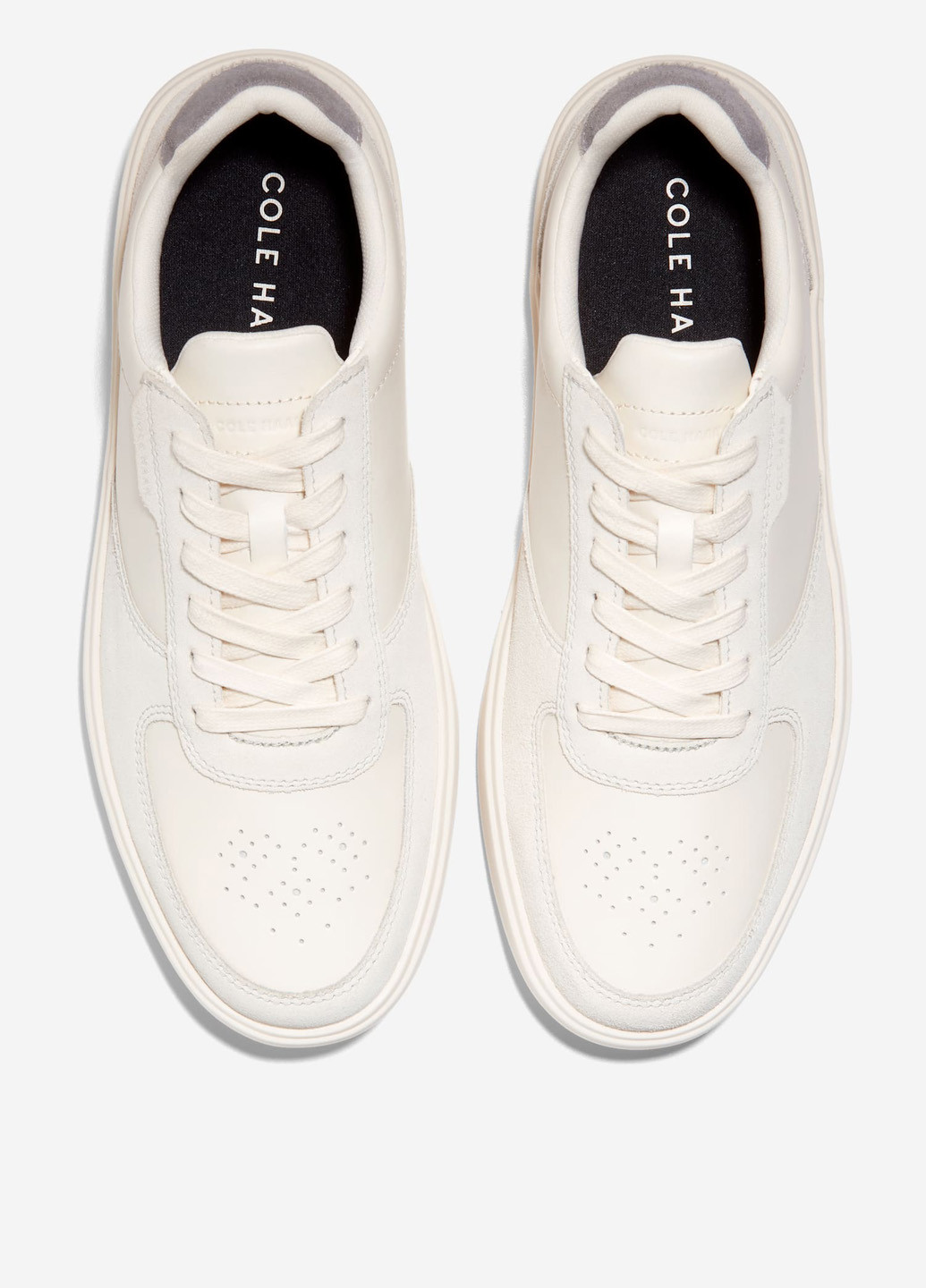 Белые демисезонные кроссовки s Cole Haan Grand Crosscourt Transition Sneaker