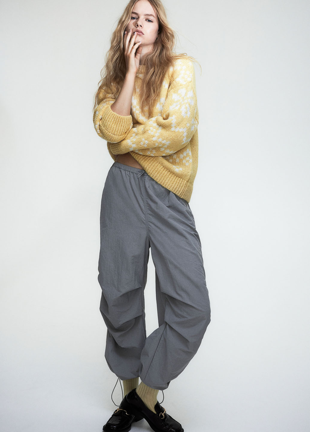 Жовтий демісезонний джемпер джемпер H&M