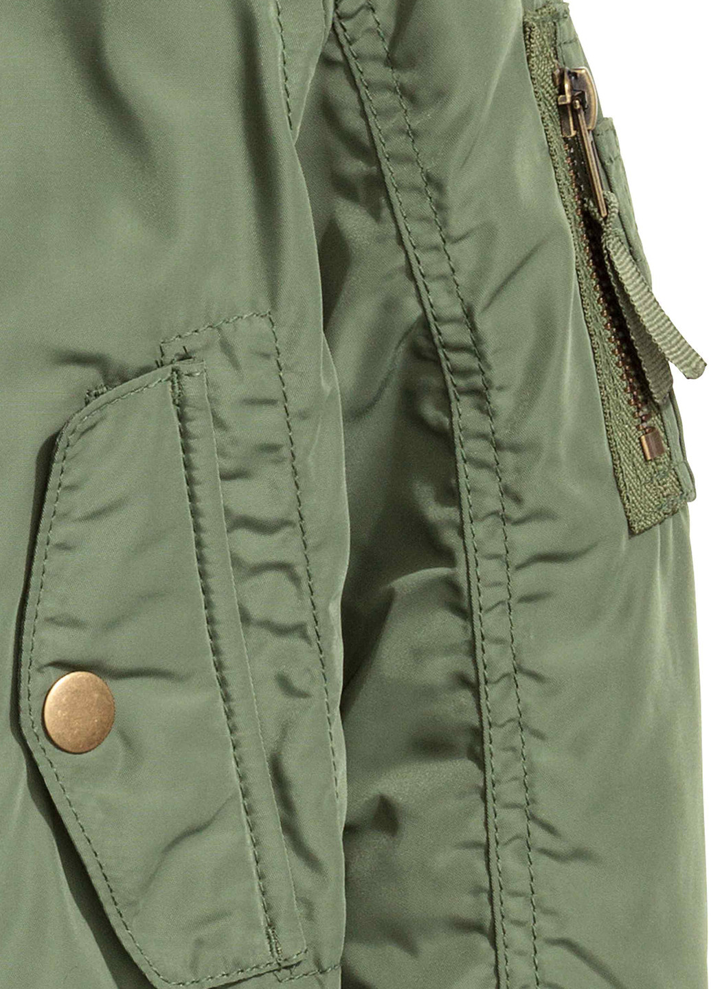 Бледно-зеленая демисезонная куртка H&M