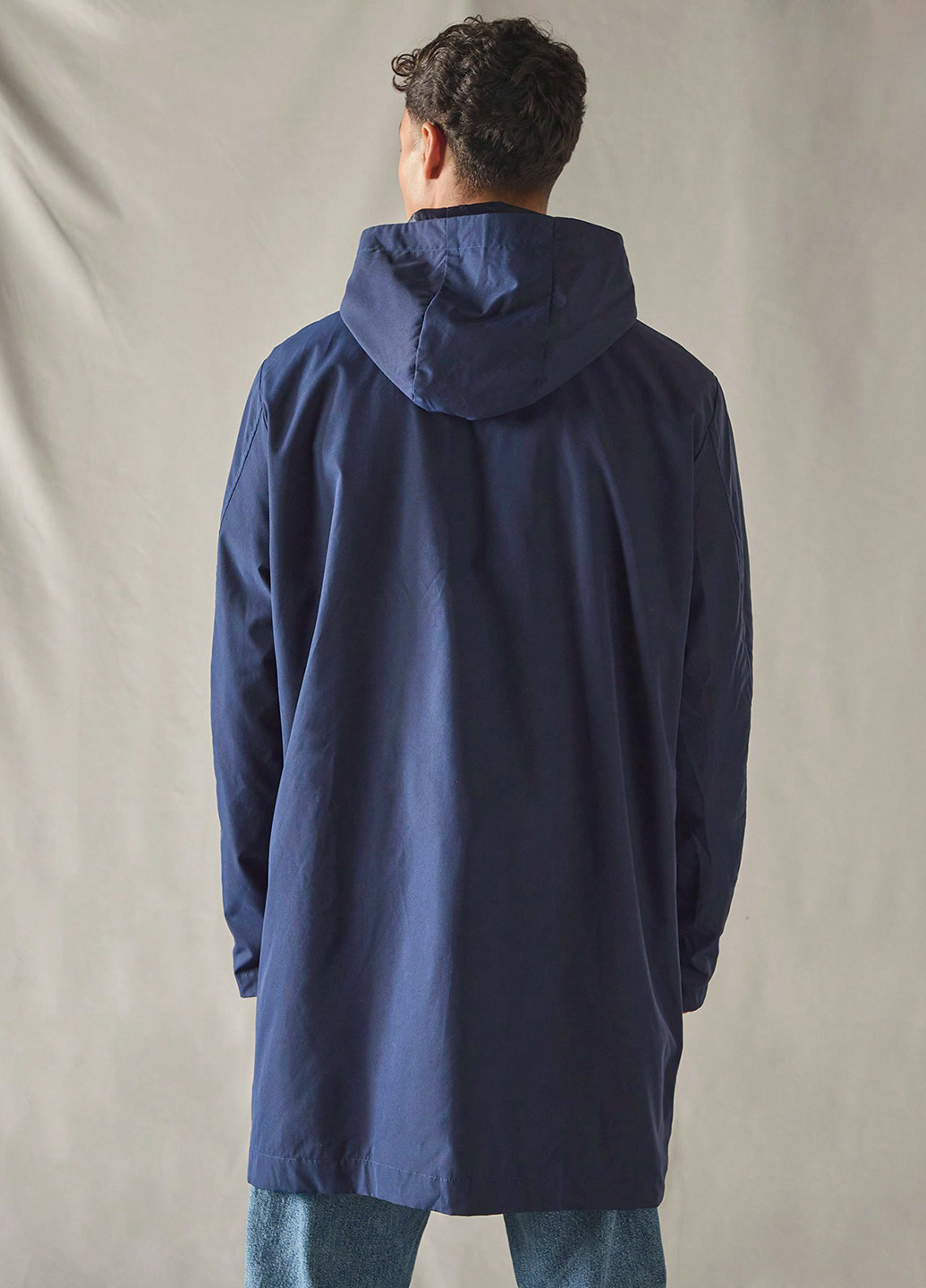 Синя демісезонна куртка SHEIN