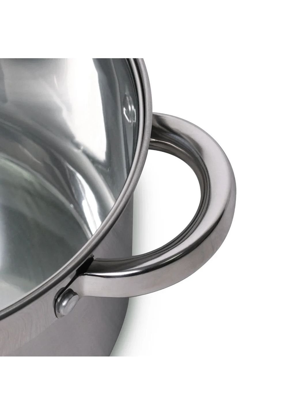 Кастрюля из нержавеющей стали KM-5620S 3.8 л 20 см Kamille (253542220)