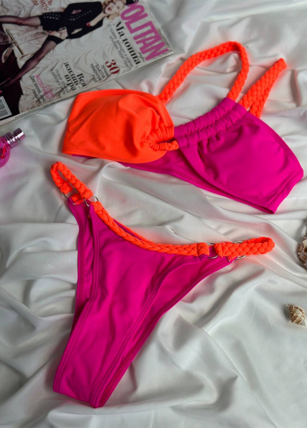 Комбінований літній роздільний купальник (ліф, трусики) роздільний NOVA VEGA