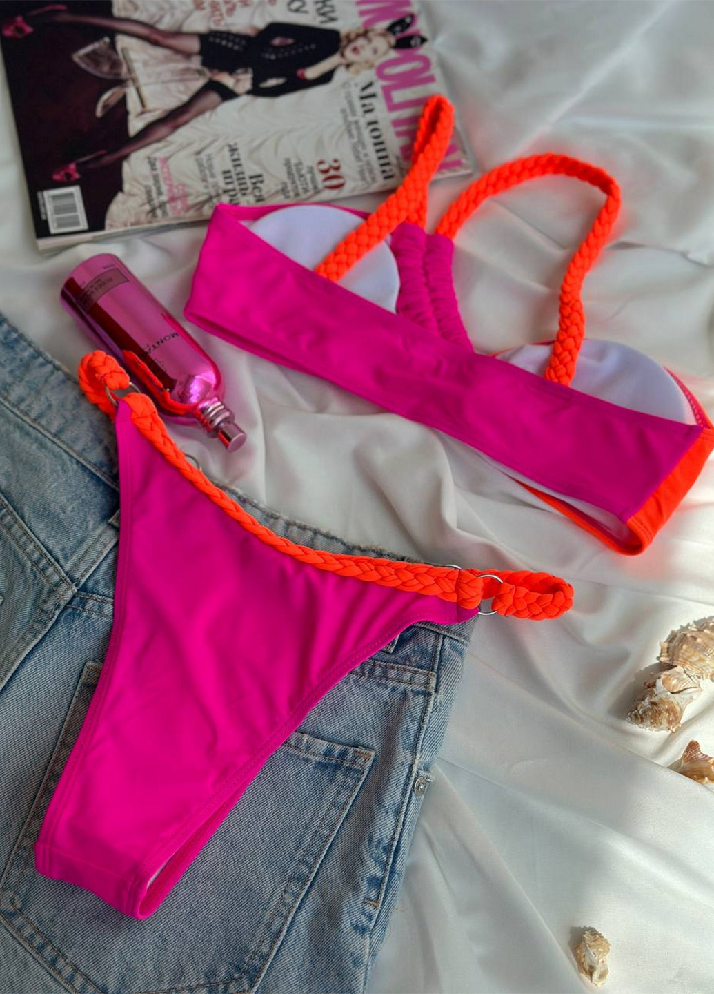 Комбінований літній роздільний купальник (ліф, трусики) роздільний NOVA VEGA