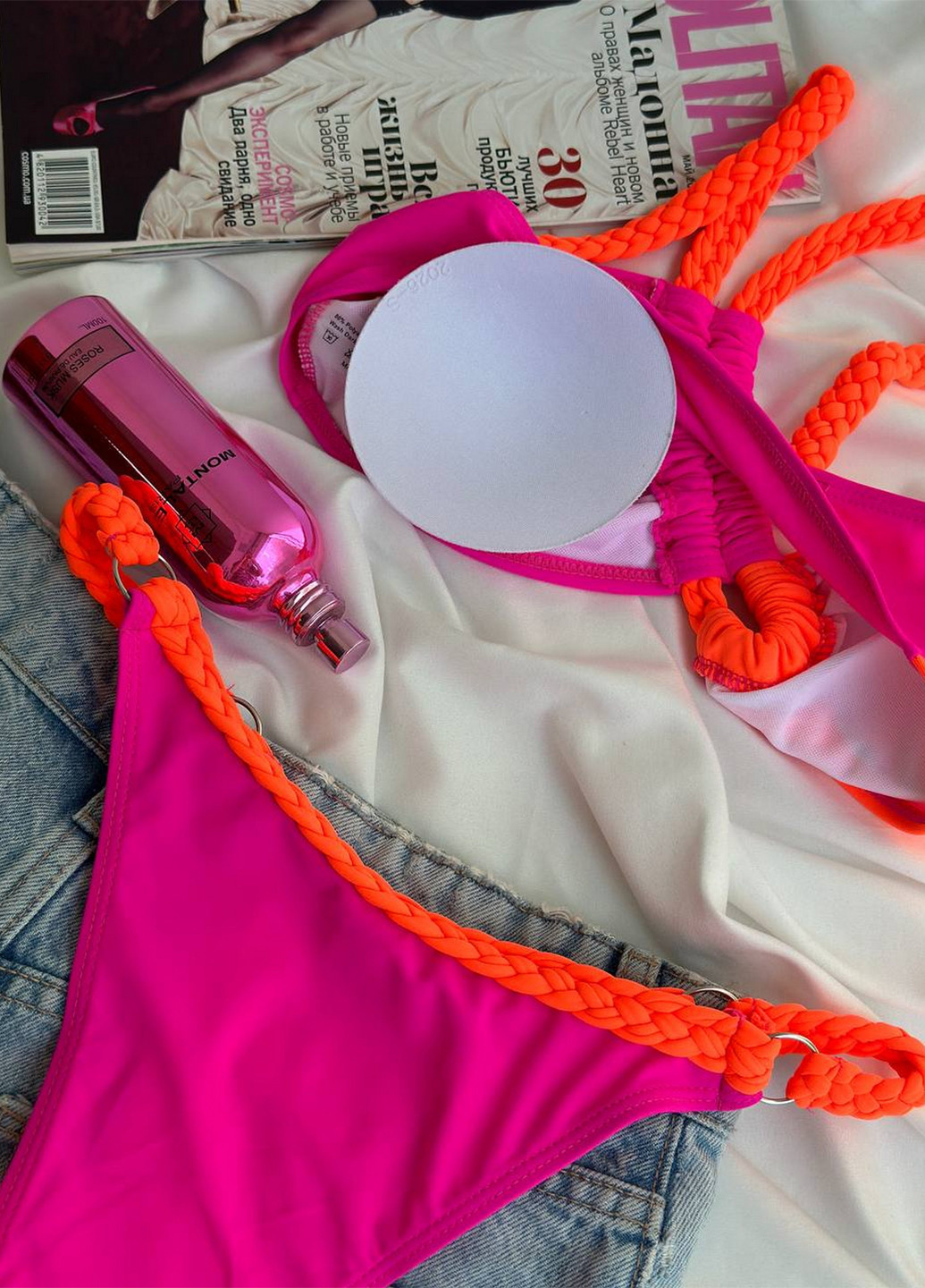 Комбінований літній роздільний купальник (ліф, трусики) роздільний NOVA VEGA