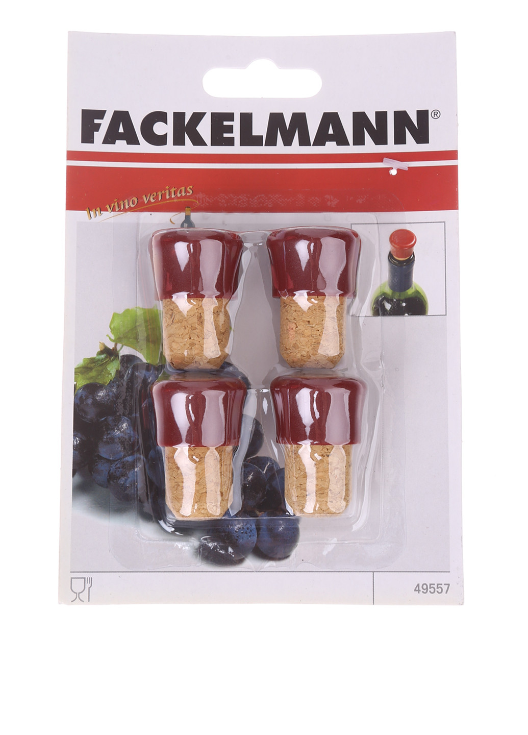 Пробка, 7 см (4 шт) Fackelmann (18167438)