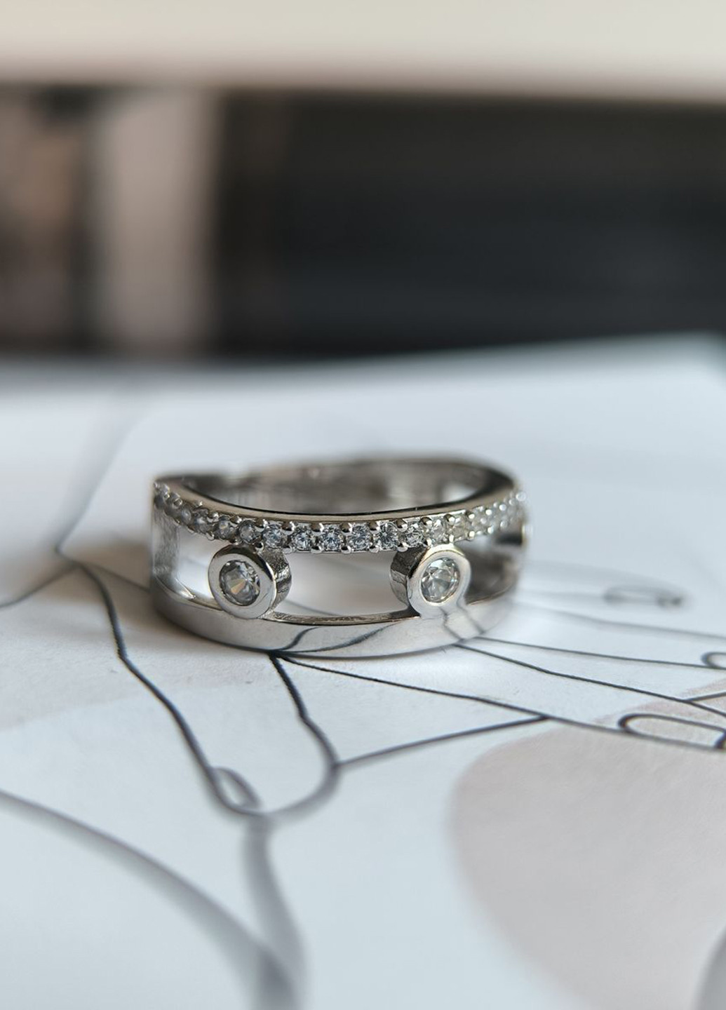 Кольцо Silver Flame (354214549)