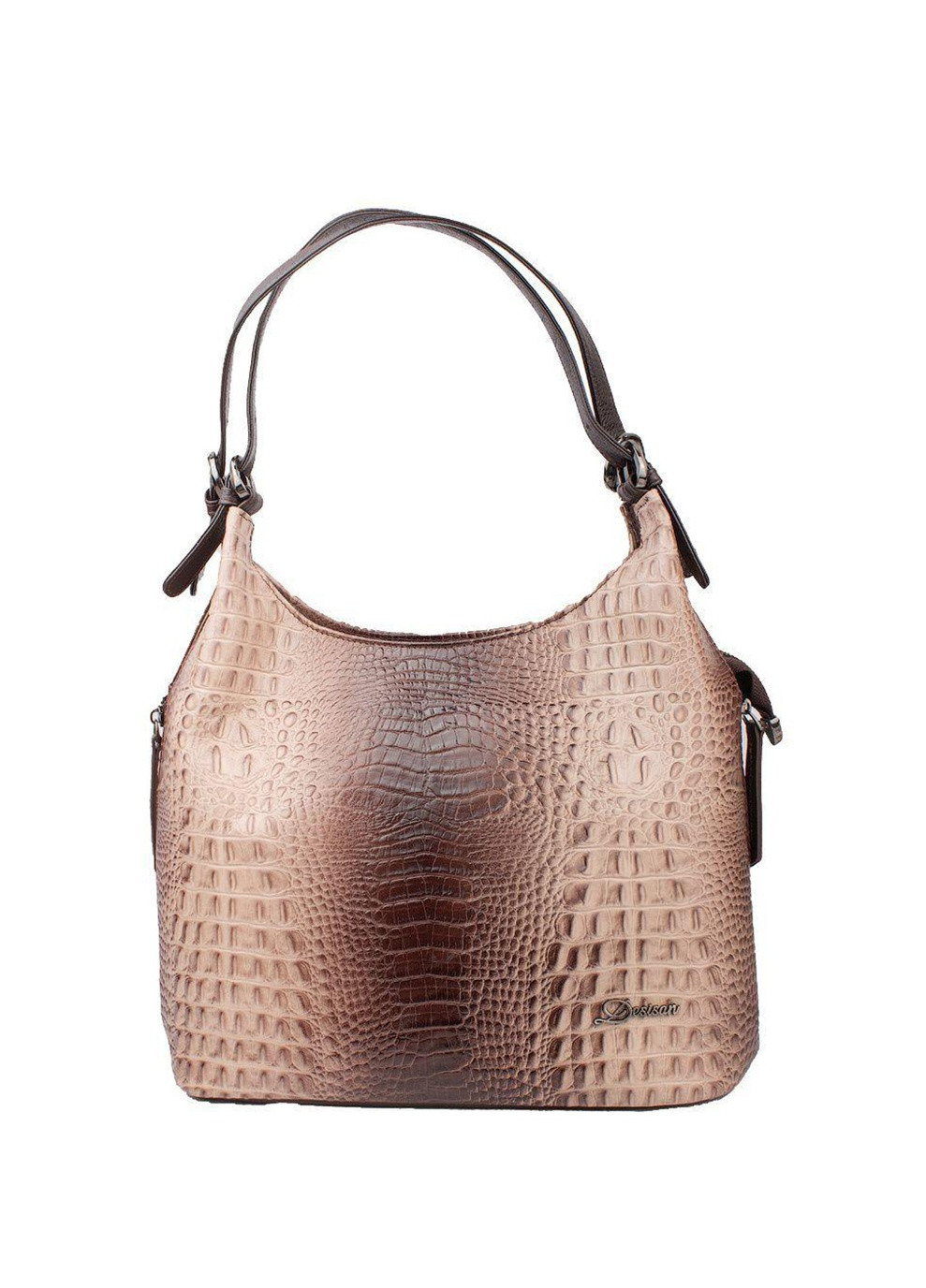 Жіноча шкіряна сумка (шоппер) 32х25х13 см Desisan (250097064)