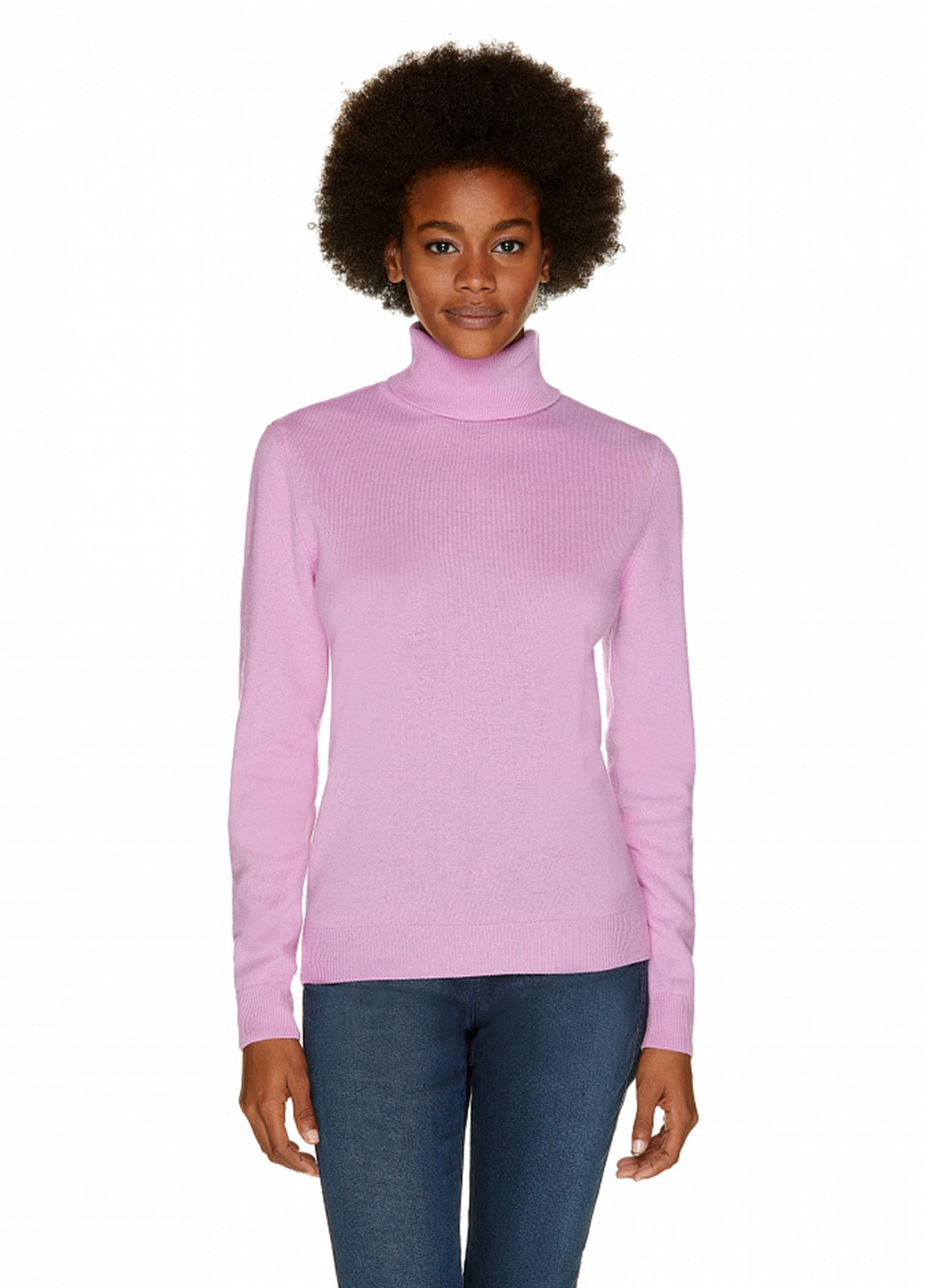 Сиреневый демисезонный свитер United Colors of Benetton